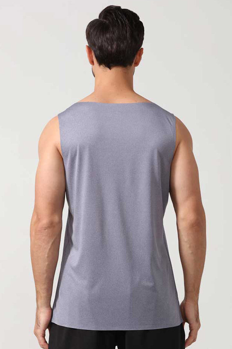 HRD10024-Summer new lightweight running vest for men, sleeveless for gym training, adhesive closure for outdoor marathon racing
