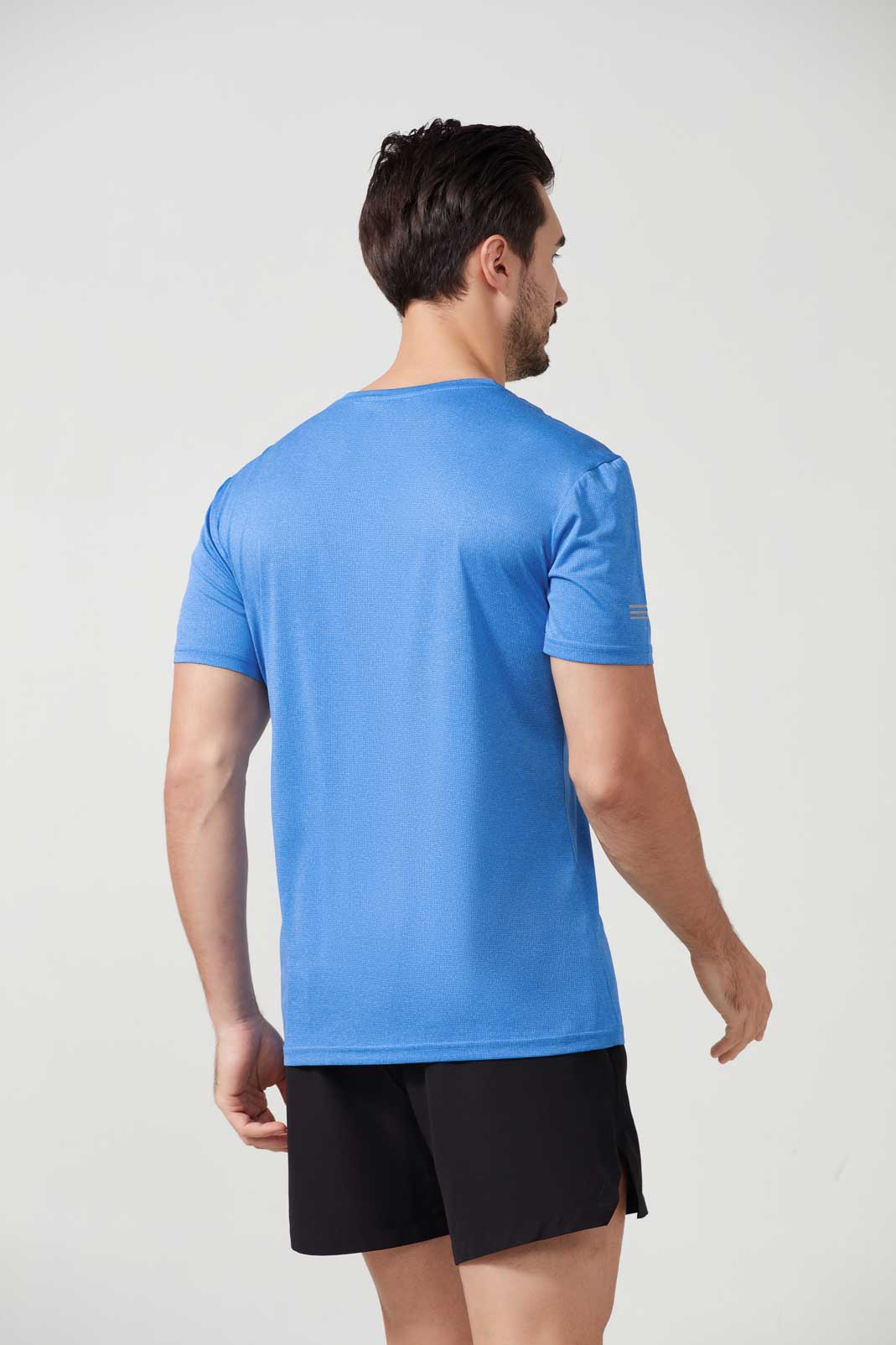 HRDT1004-Sports quick-drying T-shirt, outdoor running leisure short-sleeved cross-border loose fitness short-sleeved shirt.