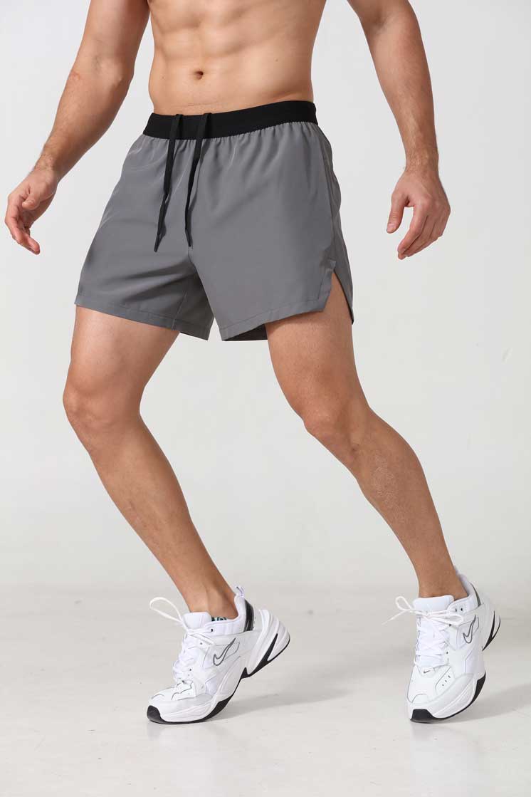 HRDK20026-Sports shorts for men, quick-drying, track and field training marathon shorts, loose and comfortable for fitness and casual running in summer