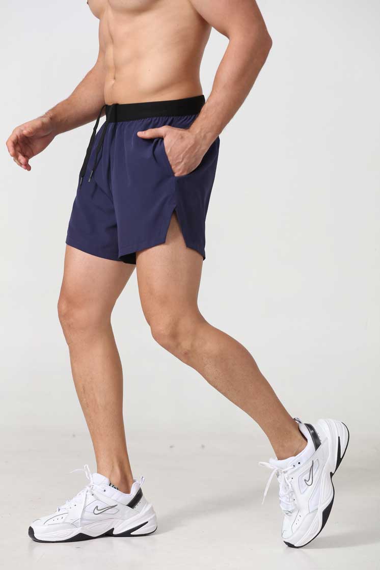 HRDK20026-Sports shorts for men, quick-drying, track and field training marathon shorts, loose and comfortable for fitness and casual running in summer