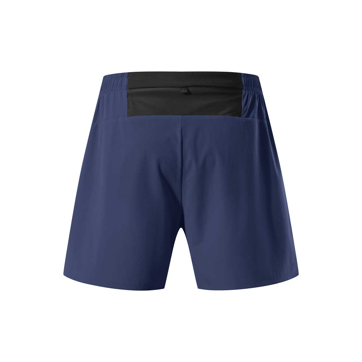 HRDK90027-Men's high-waisted compression running shorts for off-road running, marathon training, and fitness